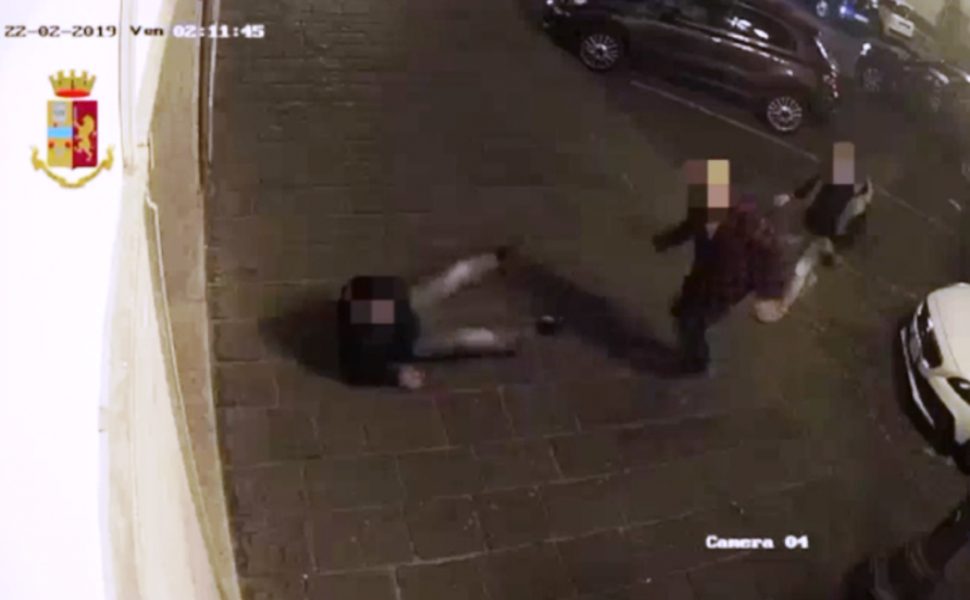 Pestaggio del giovane Davide Ferrerio