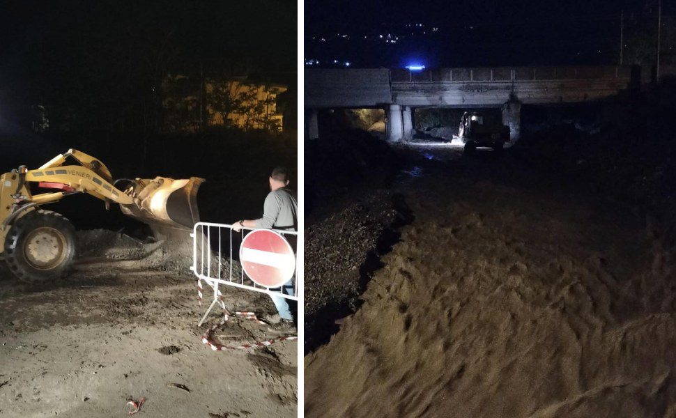 Maltempo a Fuscaldo: riaperte le principali arterie stradali, sgomberate alcune famiglie 54 02 interventi maltempo notte fuscaldo
