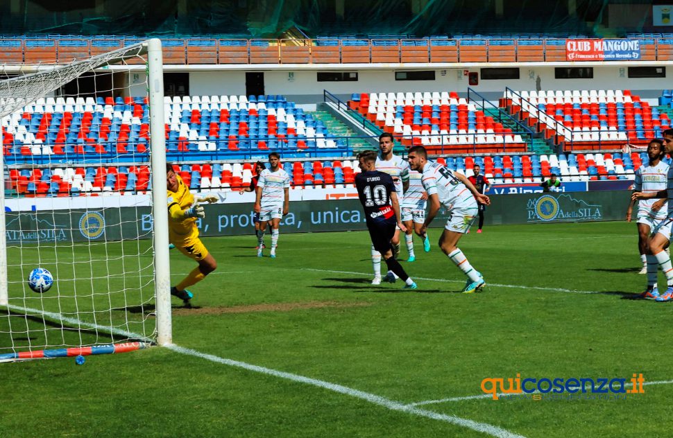 Cosenza Venezia goal D'Urso
