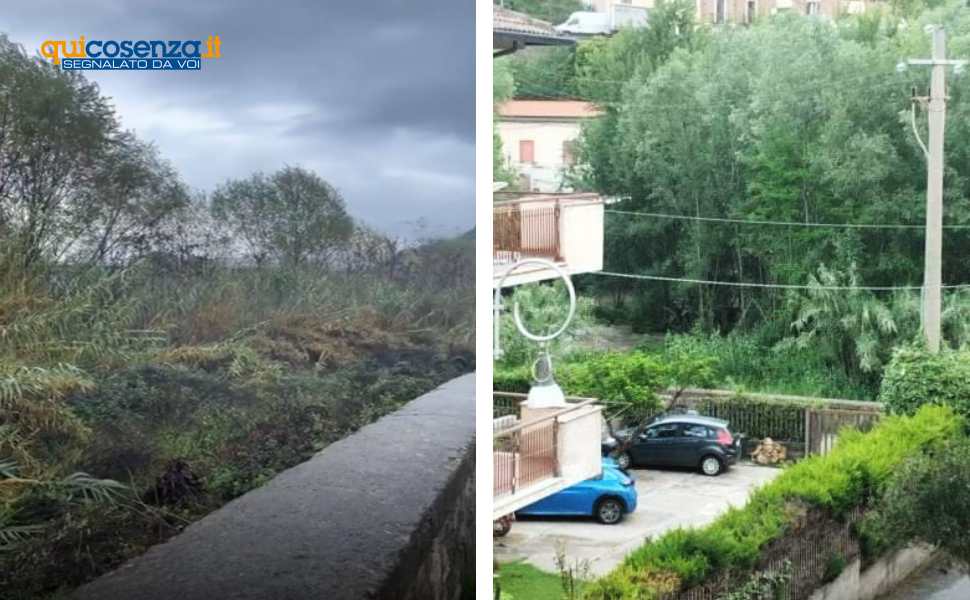 Cosenza, le sponde del Busento preoccupano i residenti: «prevenire per evitare catastrofi» 56 Fiume Busento Cosenza Via Oberdan 03