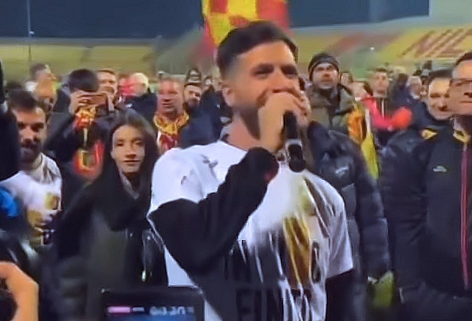 Iemmello Catanzaro Cori contro il Cosenza