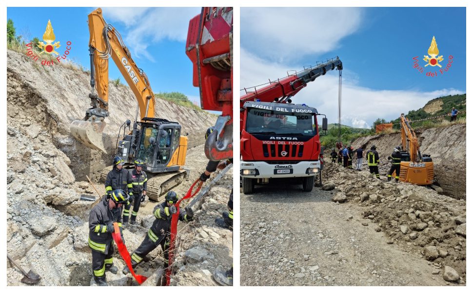 Incidente mortale vigili del fuoco rocca imperiale