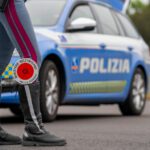 Polizia Stradale auto paletta