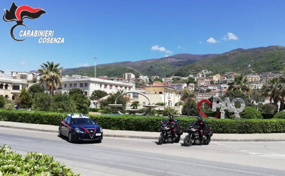 carabinieri paola cs