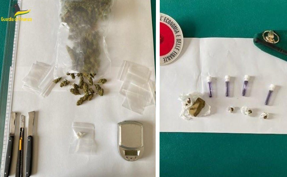 droga guardia finanza crotone