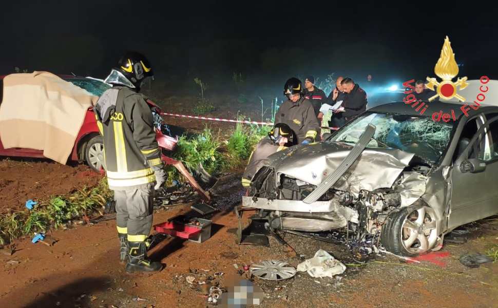 incidente mongrassano una vittima 4 feriti