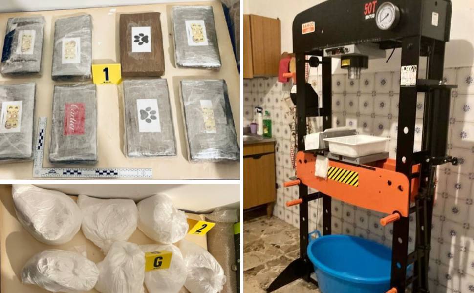 laboratorio cocaina ardore