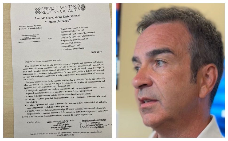 roberto occhiuto diffida si cobas calabria