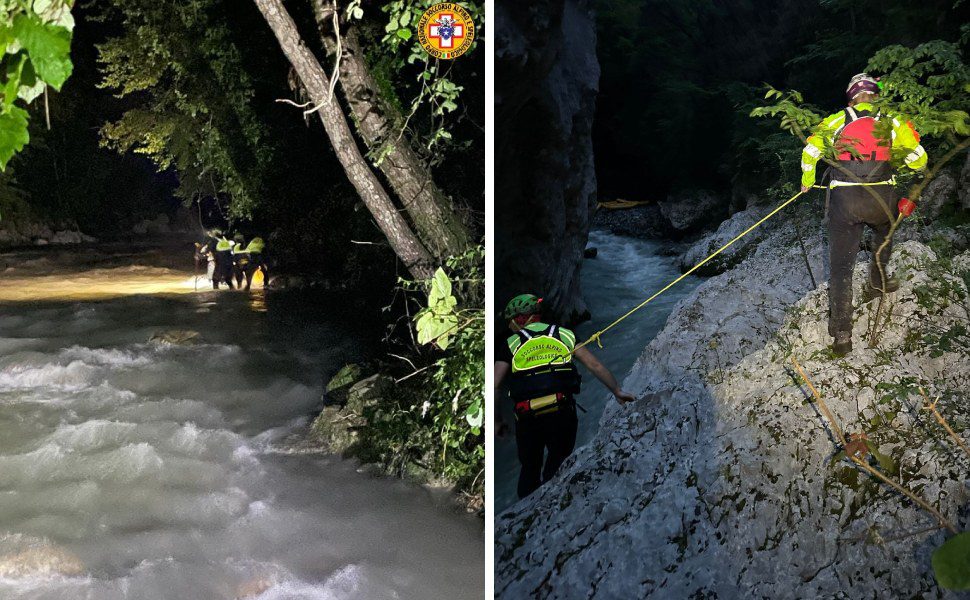 soccorso alpino ricerche denise fiume lao