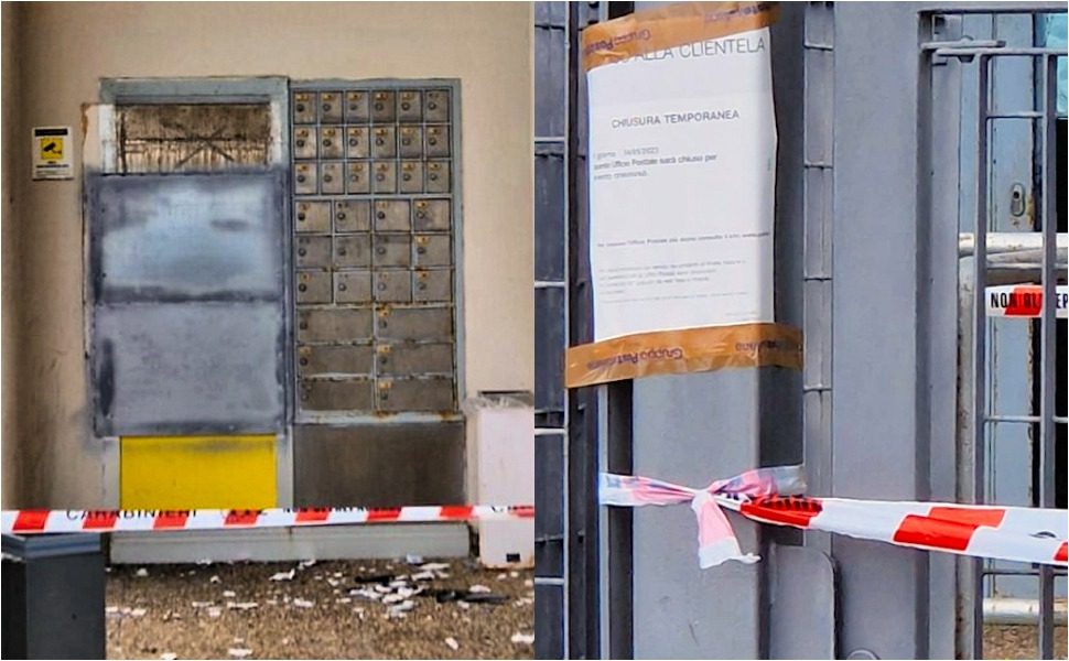 Assalto fallito allo sportello di un ufficio Postale nel Cosentino: avviate le indagini 51 tentato furto