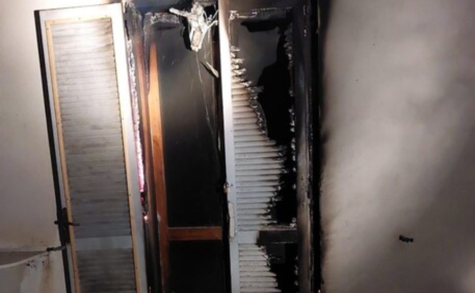 villetta incendiATA