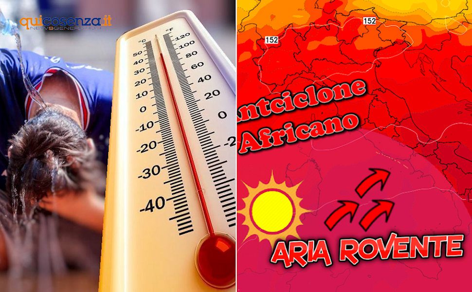 Caldo africano giugno 2023