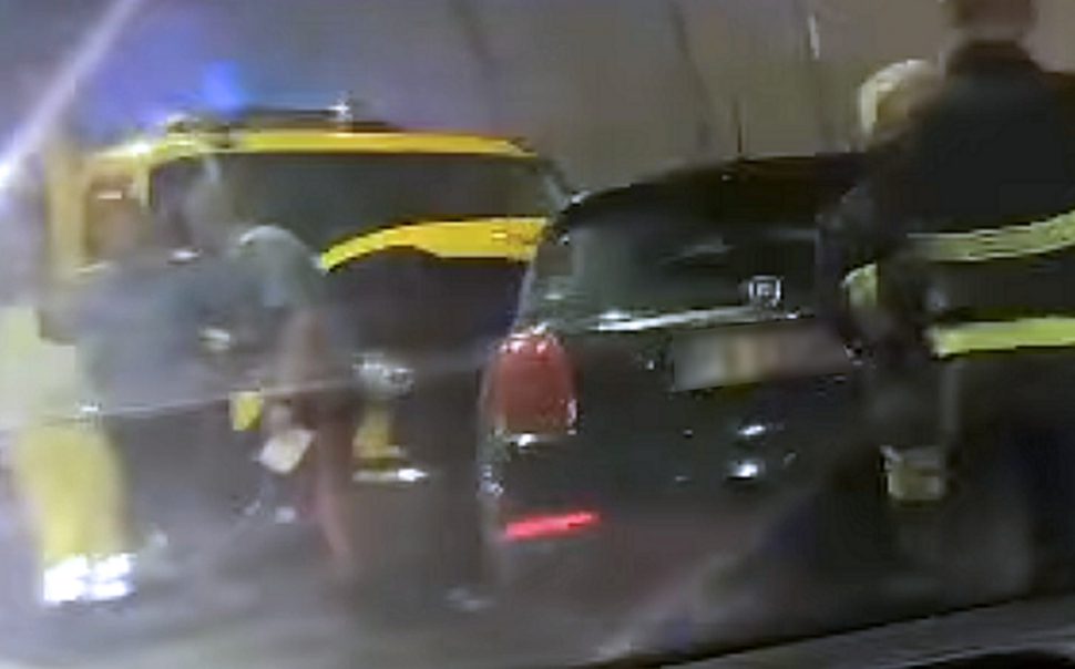 Incidente Statale 107 Galleria crocetta