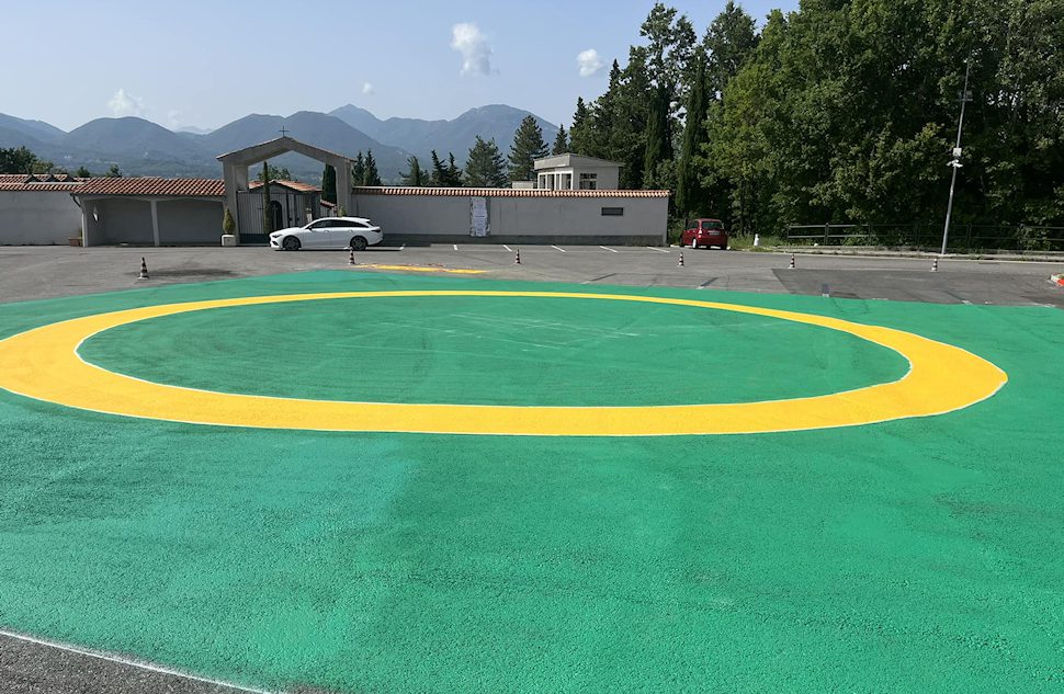 Laino Castello, completata la piazzola per l'elisoccorso nel cuore del Pollino. Operativa H24 54 Piazzola elisoccorso Laino Castello
