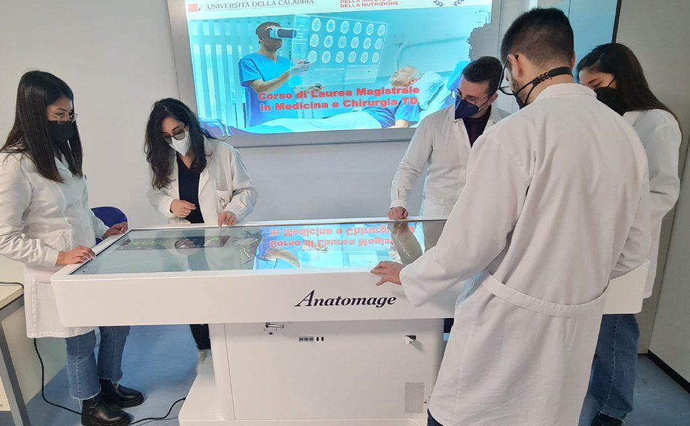 Tavolo anatomico 3D Unical