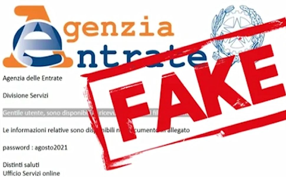 Truffa Agenzia delle entrate