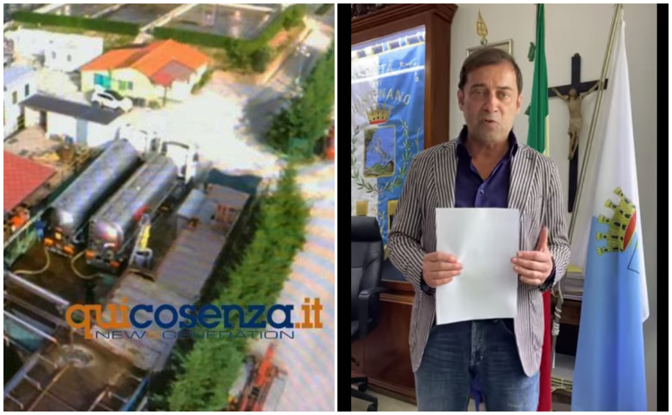 Impianto Bisignano_sindaco Francesco Fucile