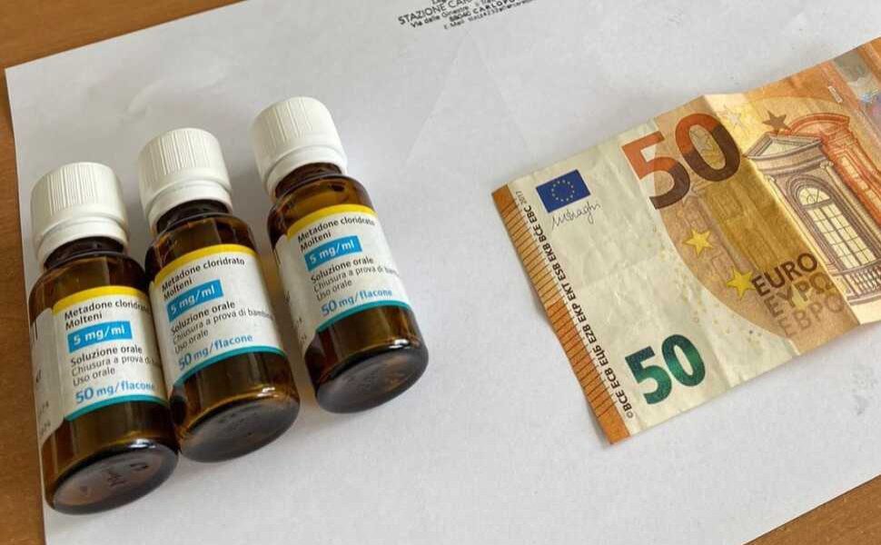 flaconi metadone arresto carlopoli