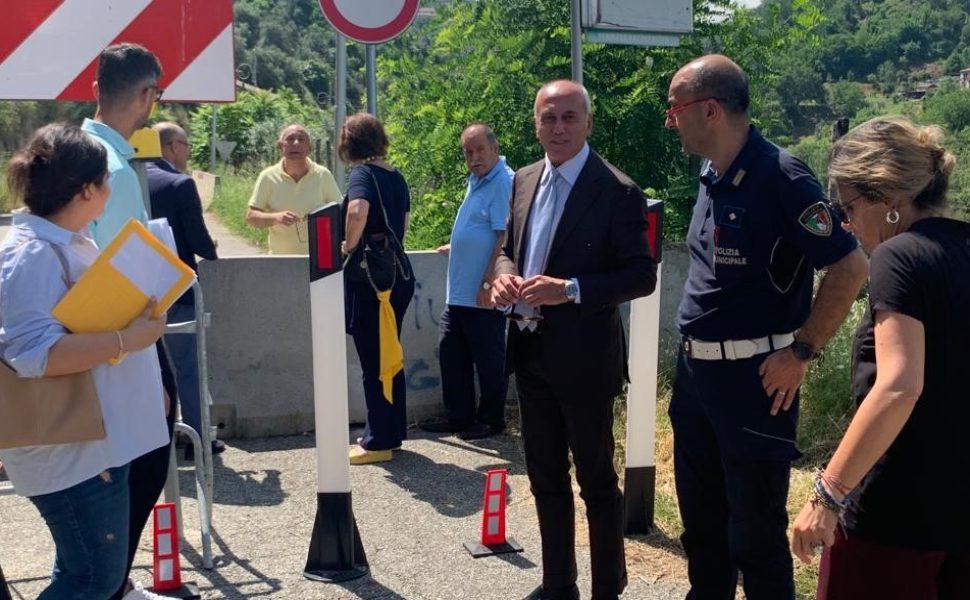 Cosenza lavori mitigazione rischio idrogeologico