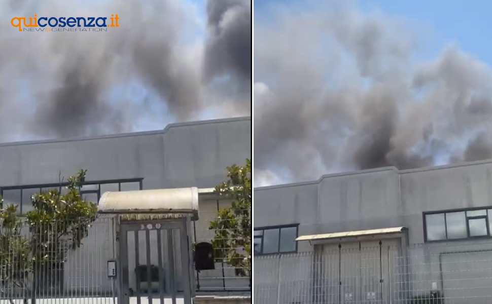Montalto, incendio nel capannone di un mobilificio in contrada Coretto 58 incendio capannone