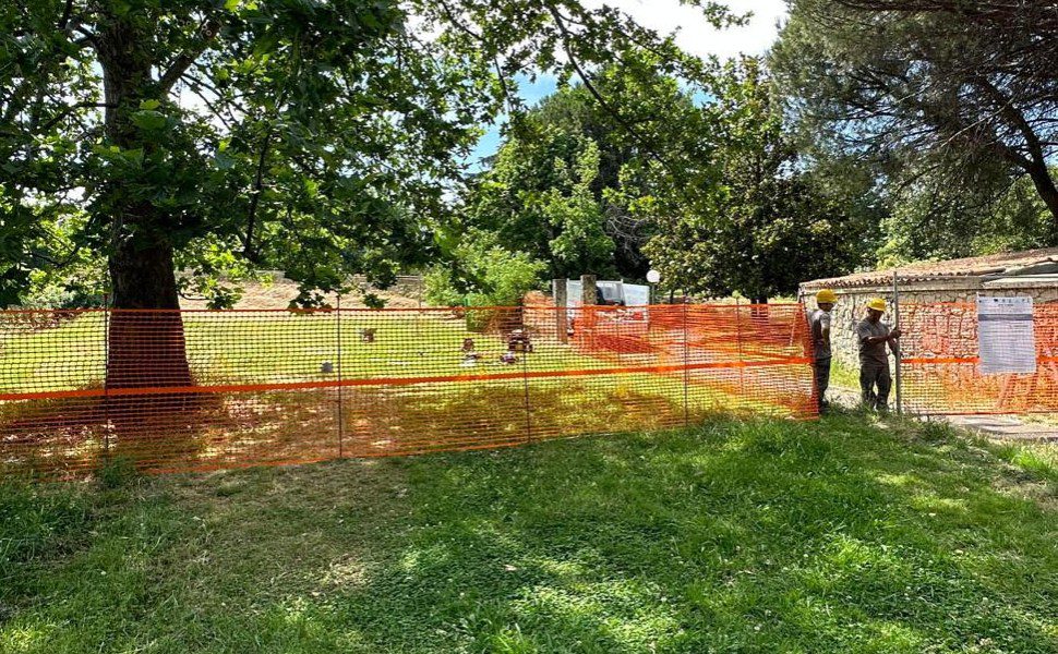 lavori parco robinson Rende