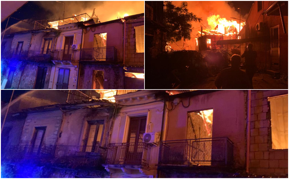 maxi incendio San Procopio