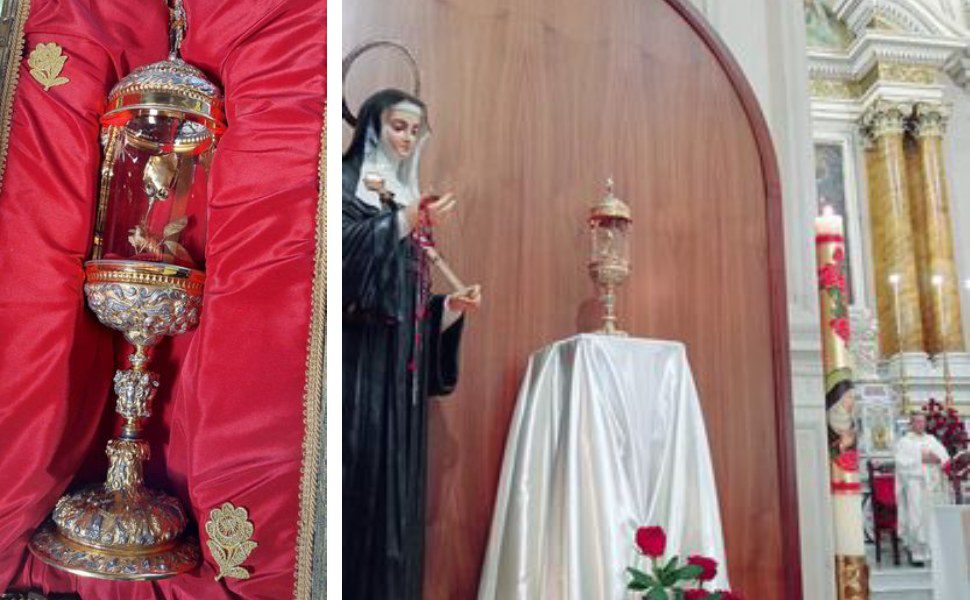 reliquia santa rita cosenza