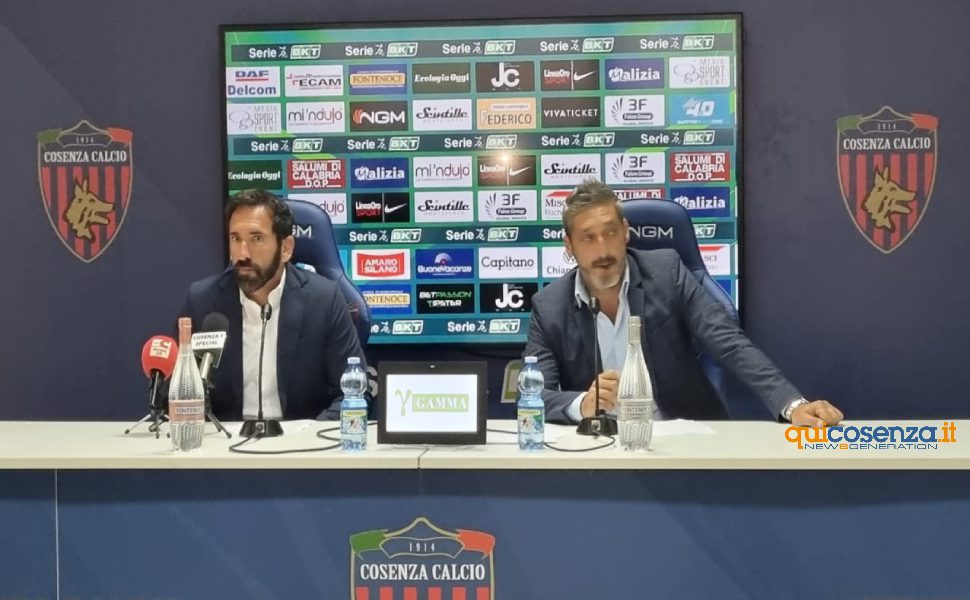 Conferenza stampa cOsenza calcio 1