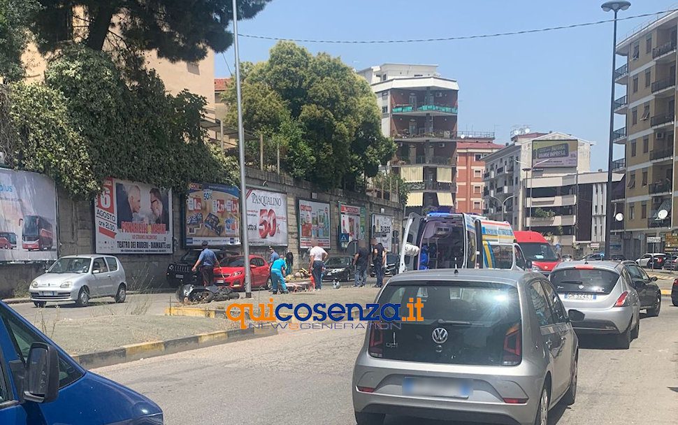 Incidente Cosenza scooterone1