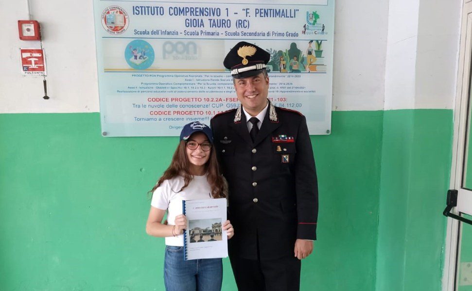 Margherita tesina arma carabinieri gioia tauro