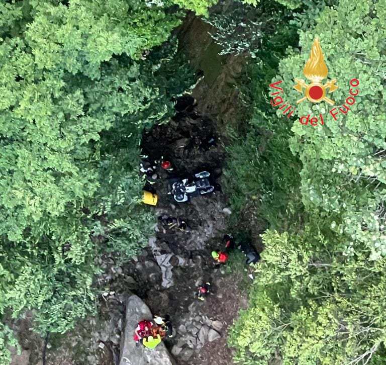 Salvataggio Longobucco Vigili del fuoco 03