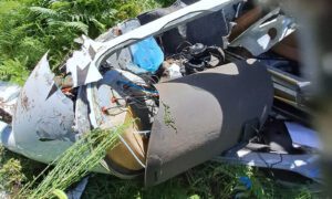 Ultraleggero finisce fuori pista nei pressi del Lago Ampollino in Sila - FOTO 53 Ultraleggero Sila3