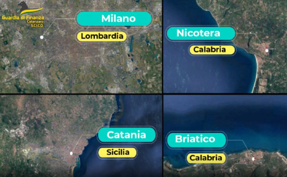 associazione mafiosa strutture turistiche Gdf