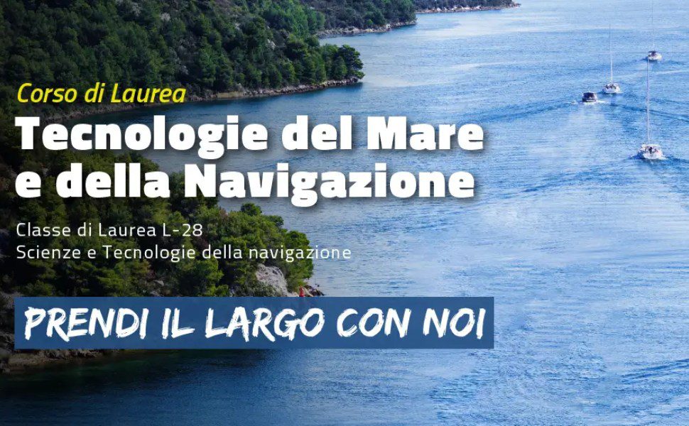 corso laurea unical tecnologie mare navigazione
