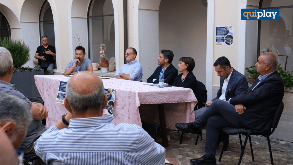 Il Pd ritorna a Longobucco: focus su crollo, SS 106 ed elettrificazione linea jonica 1 foto longobucco 2023 07 04 152135