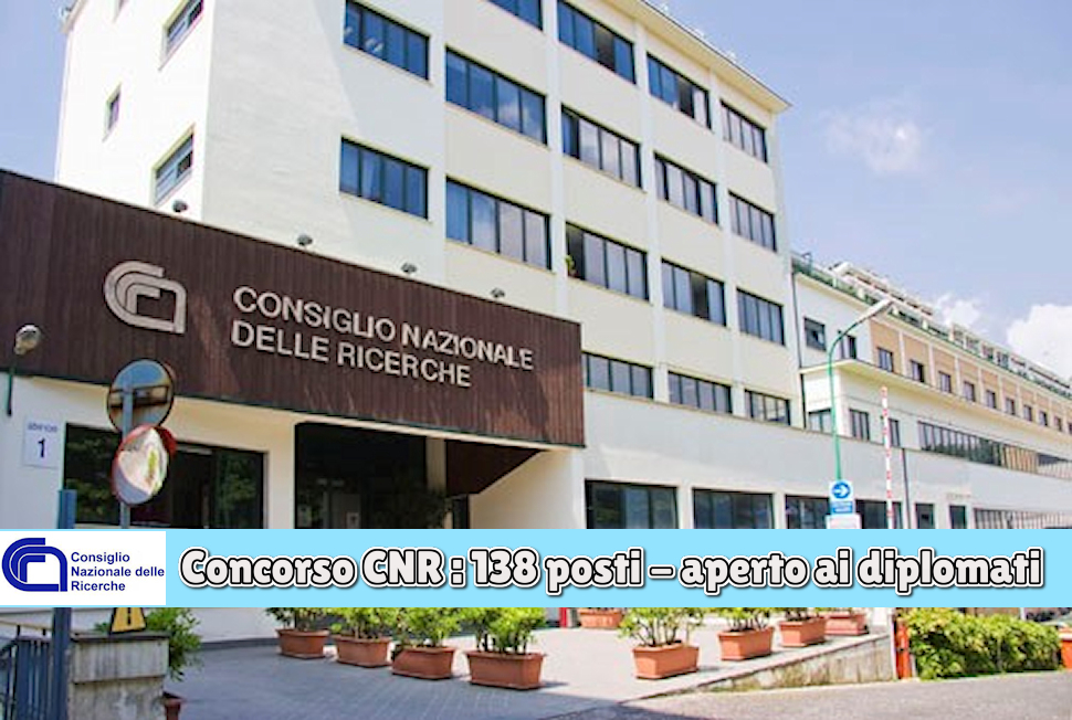 CNR 2023 - assunzione concorso