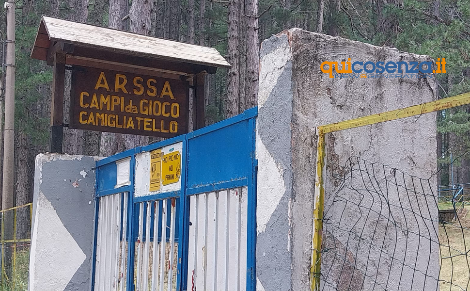 Sila, campi da gioco dell'Arsac chiusi: la delusione dei turisti a Camigliatello 55 Campi ARSSA 1