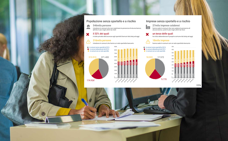 Desertificazione bancaria Calabria