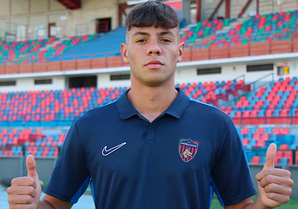 Il Cosenza ufficializza il giovane difensore centrale Fontanarosa. Arriva in prestito dall'Inter 70 Fontanarosa