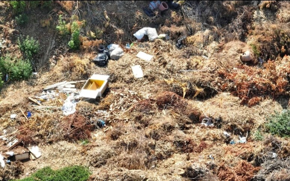 Sequestrata discarica abusiva a Scalea