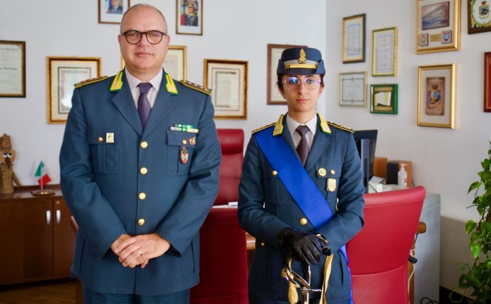 arianna buffone comandante Gdf Castrovillari