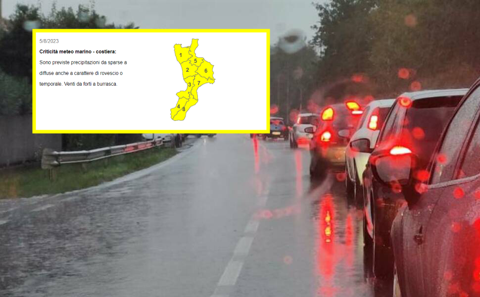 traffico-pioggia-allerta-gialla