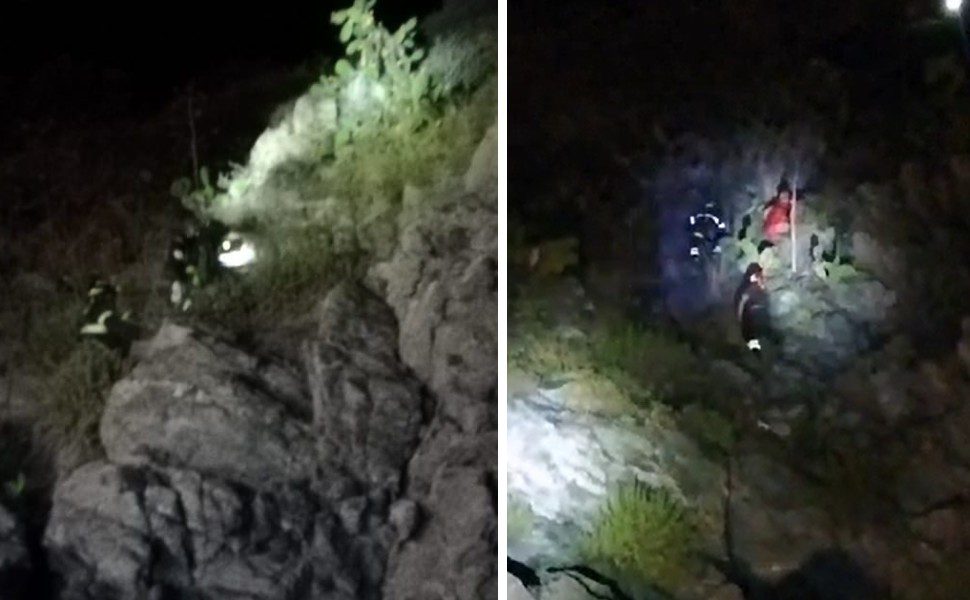 Quarantenne bloccato mentre scala un costone roccioso, tratto in salvo 51 bloccato costone roccioso vigili fuoco