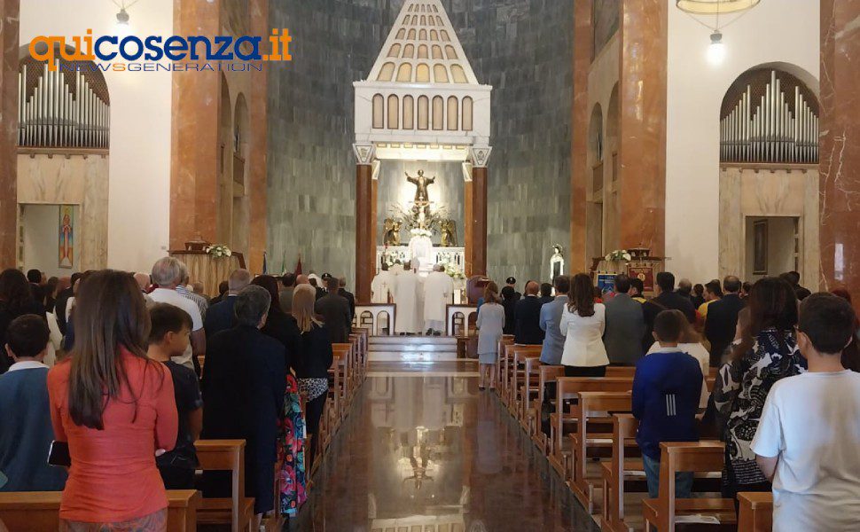 celebrazione san michele arcangelo polizia cosenza- chiesa santa teresa 01