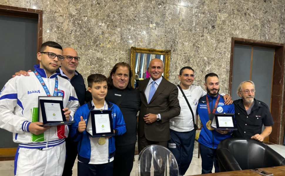 Kick-boxing-Tofeo-Italia-Cadetti._vincitori in Comune