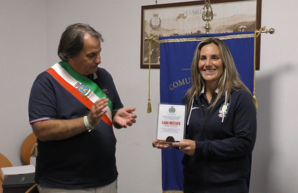 Lara Meccico numero uno Padel a Carolei