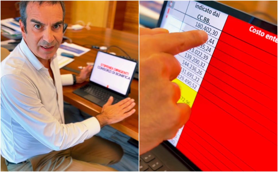 Consorzi di bonifica, Occhiuto tuona: «dipendenti sui tetti e dirigenti con stipendi d'oro. Carte in Procura» 1 Occhiuto Consorzi