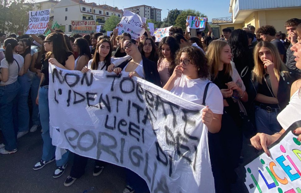 Corigliano studenti prostesa dimensionamento