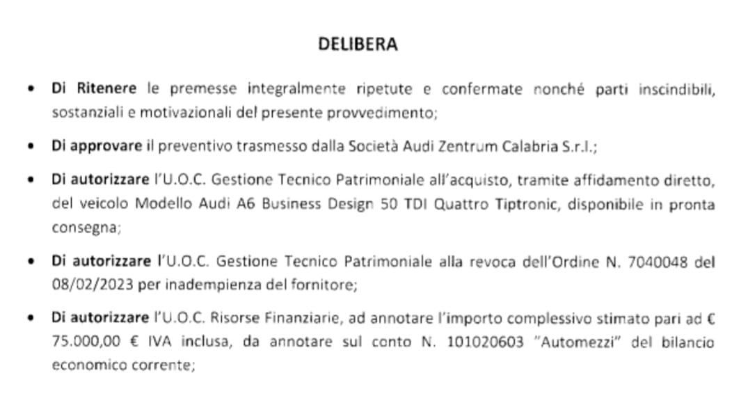 acquisto auto asp cosenza 2