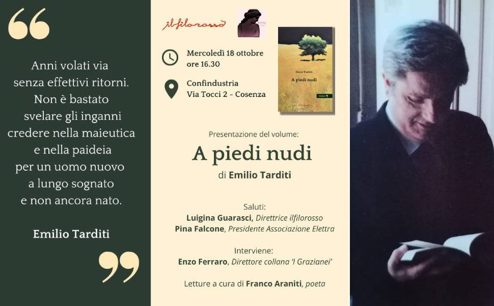 emilio tarditi a piedi nudi